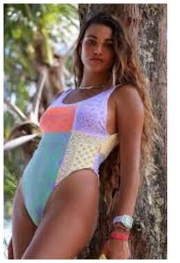 NEW MAAJI Bandanna Reversible Claire One-piece Swimsuit Size Large